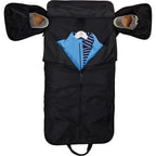 STITCH Ultimate Convertible Garment Duffel Bag Full Color - Onyx - Front Open