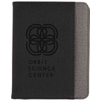 Stockton Zip Wireless Charging Journal, 5,000 mAh Transfer - Graphite - Front 2