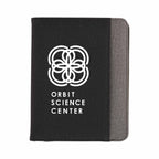 Stockton Zip Wireless Charging Journal, 5,000 mAh Transfer - Graphite - Front