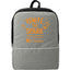 Stone Non-Woven Backpack with Padded Straps - Graphite - Front