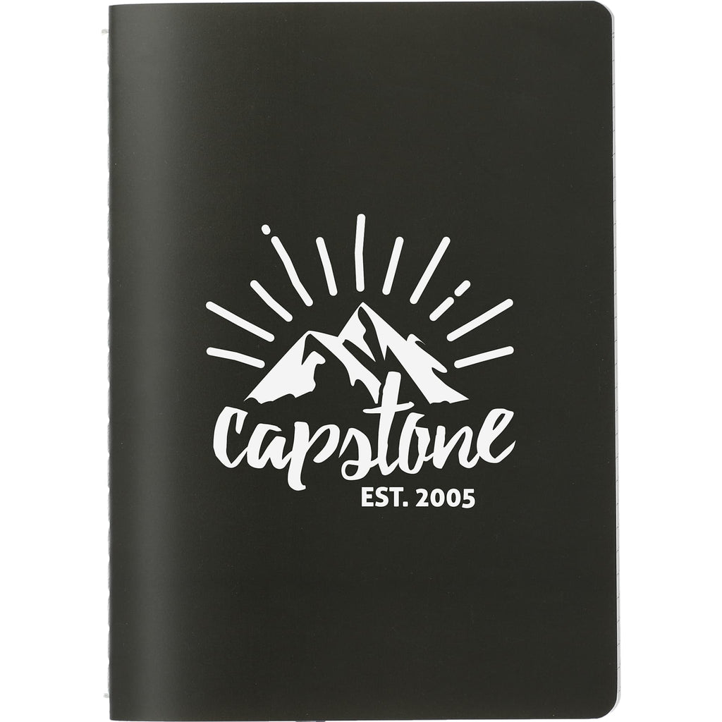Stone Paper Field Notebook, 5 x 7 Inches - Black - Front