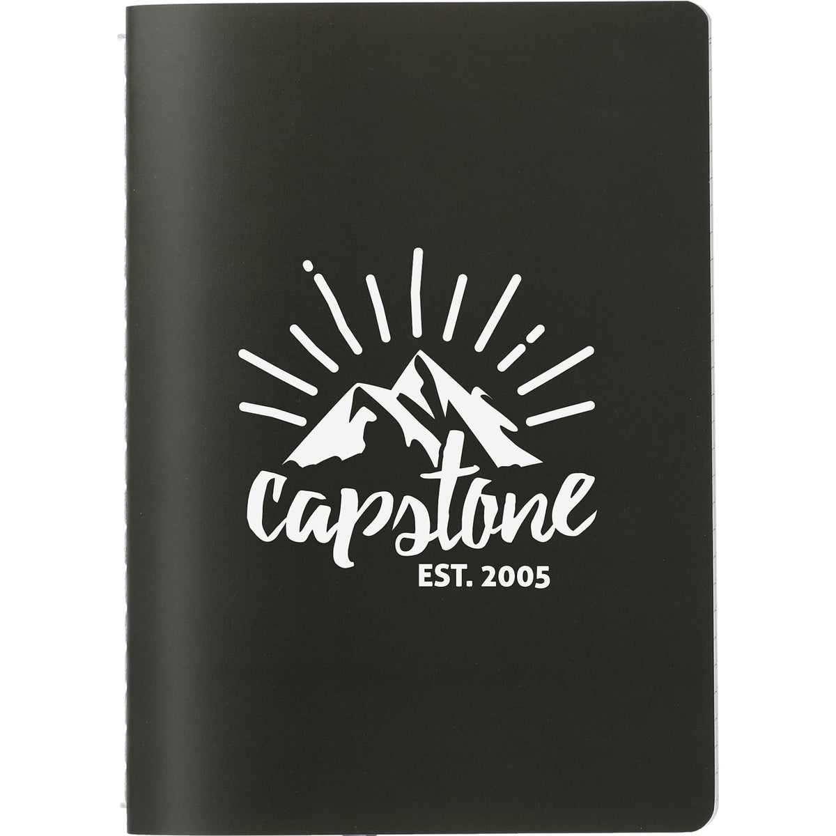 Stone Paper Field Notebook, 5 x 7 Inches - Black - Front