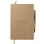 Stone Paper Soft Cover Journal and Bamboo Pen Set, 5.5 x 8.5 Inches Debossing - Natural - Front