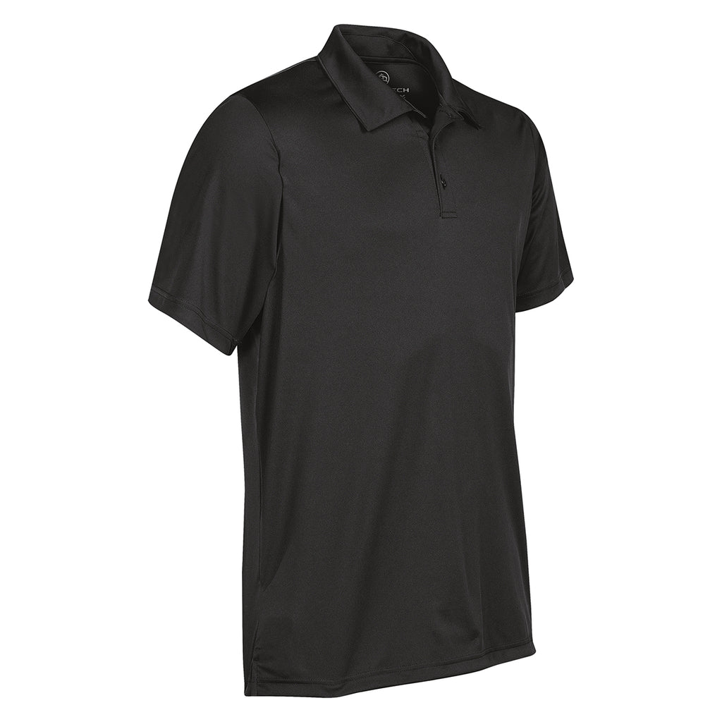 Stormtech Apollo H2XDry Polo for Men - Black - SIDE