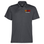 Stormtech Apollo H2XDry Polo for Men - Graphite - Embroidery