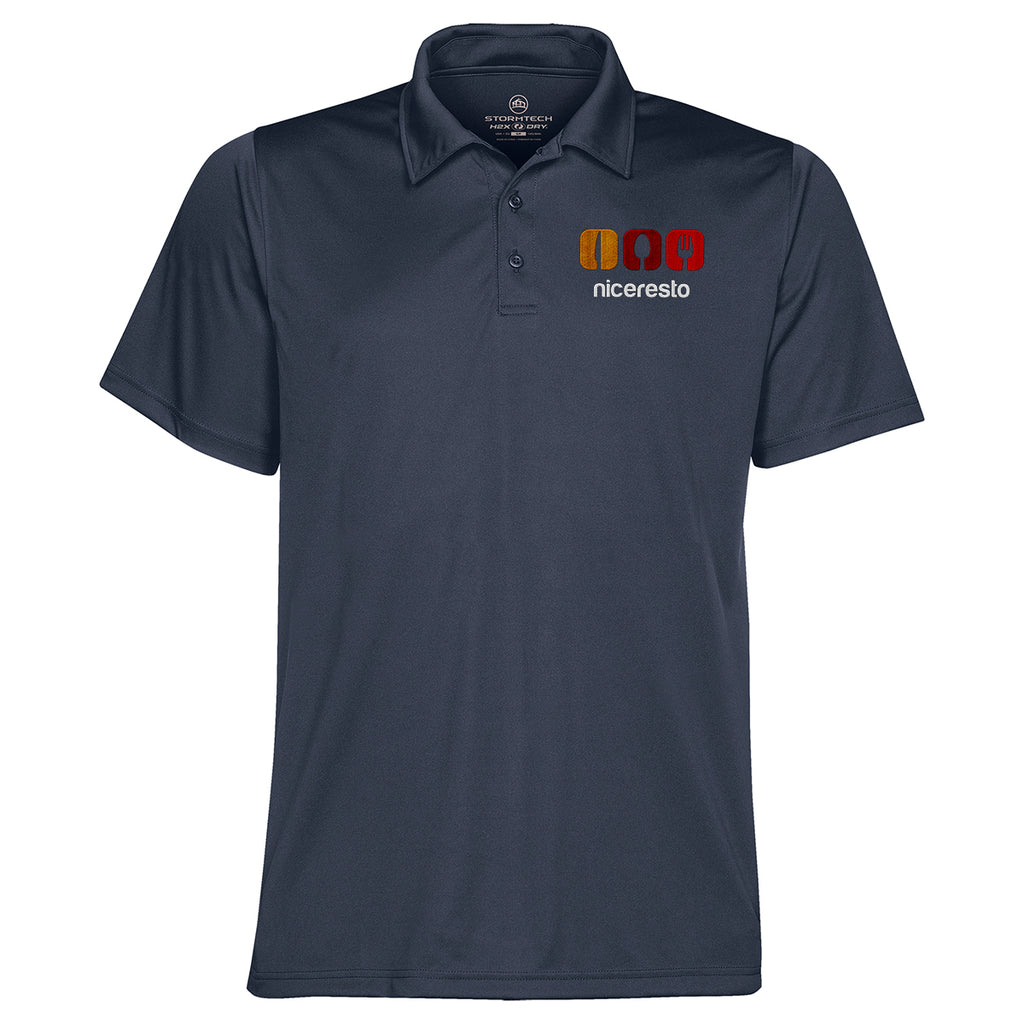 Stormtech Apollo H2XDry Polo for Men - Navy - Embroidery