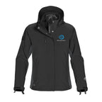 Stormtech Atmosphere System Jacket for Women, Three-Way - Black/Granite - Embroidery