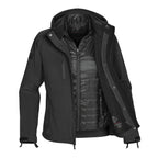 Stormtech Atmosphere System Jacket for Women, Three-Way - Black/Granite - GRANITE_OPEN