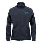 Stormtech Avalante Full Zip Fleece Jacket for Women - Navy Heather - Embroidery