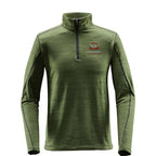 Stormtech Base Thermal Zip for Men - Earth Green - Embroidery