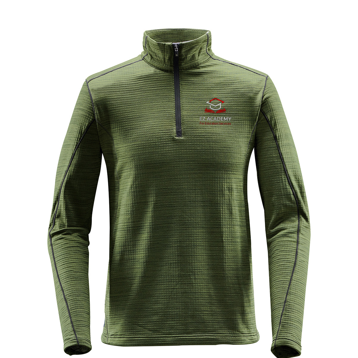 Stormtech Base Thermal Zip for Men - Earth Green - Embroidery