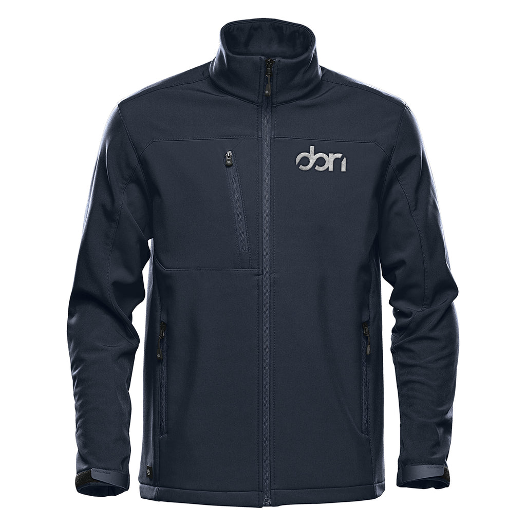 Stormtech Cascades Softshell for Men - Navy/Navy - Embroidery