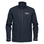 Stormtech Cascades Softshell for Men - Navy/Navy - Embroidery