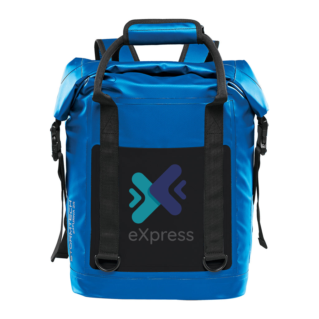 Stormtech Cooler Bag, Saturna - Azure Blue/Black - Black_Colorbrite