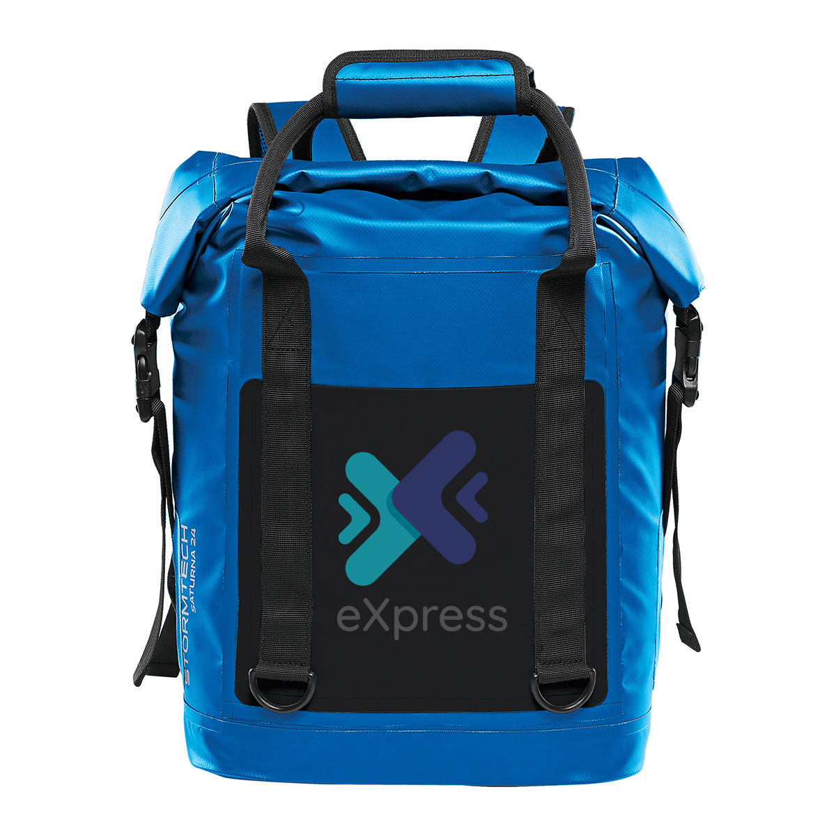 Stormtech Cooler Bag, Saturna - Azure Blue/Black - Black_Colorbrite