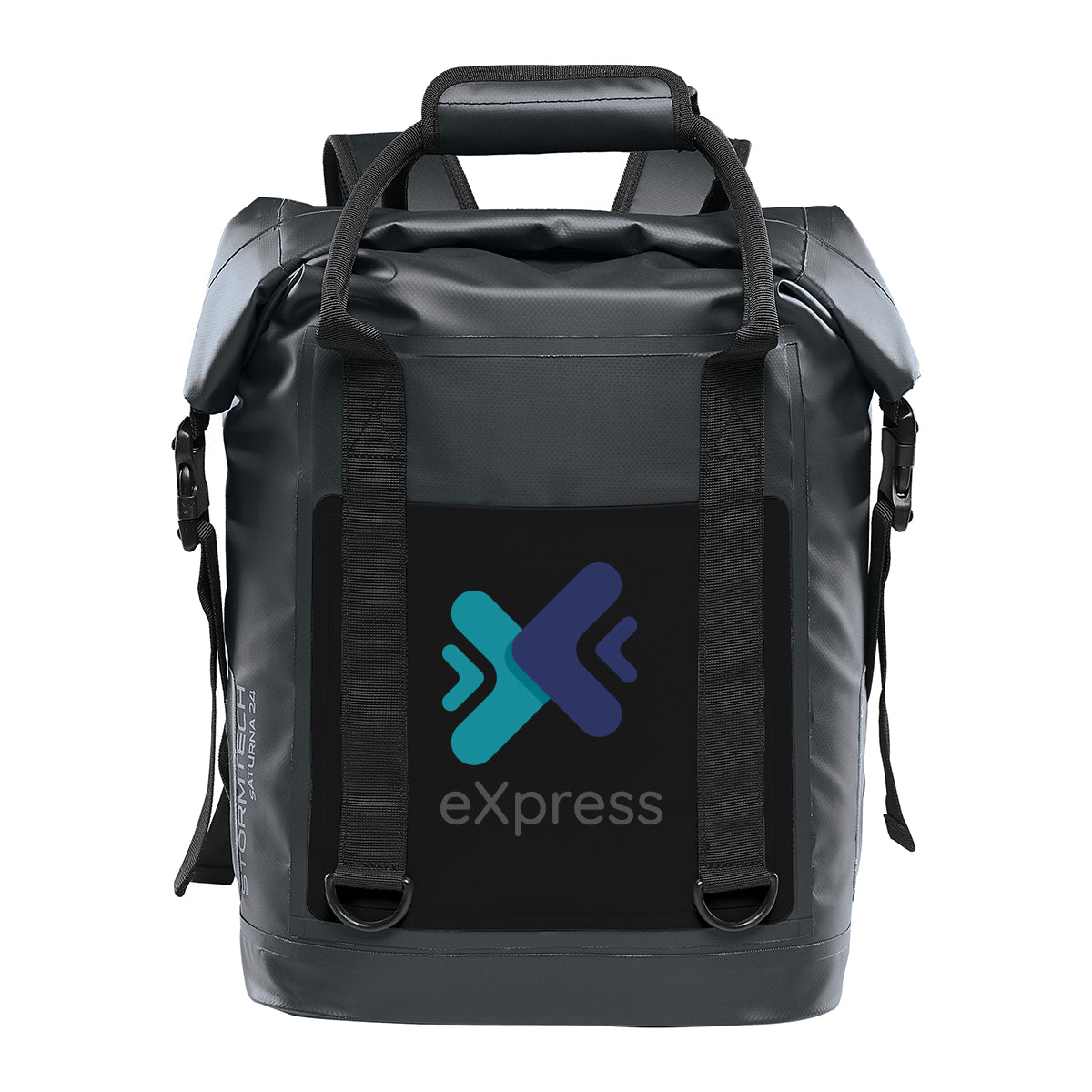 Stormtech Cooler Bag, Saturna - Black/Dolphin - Dolphin_Colorbrite