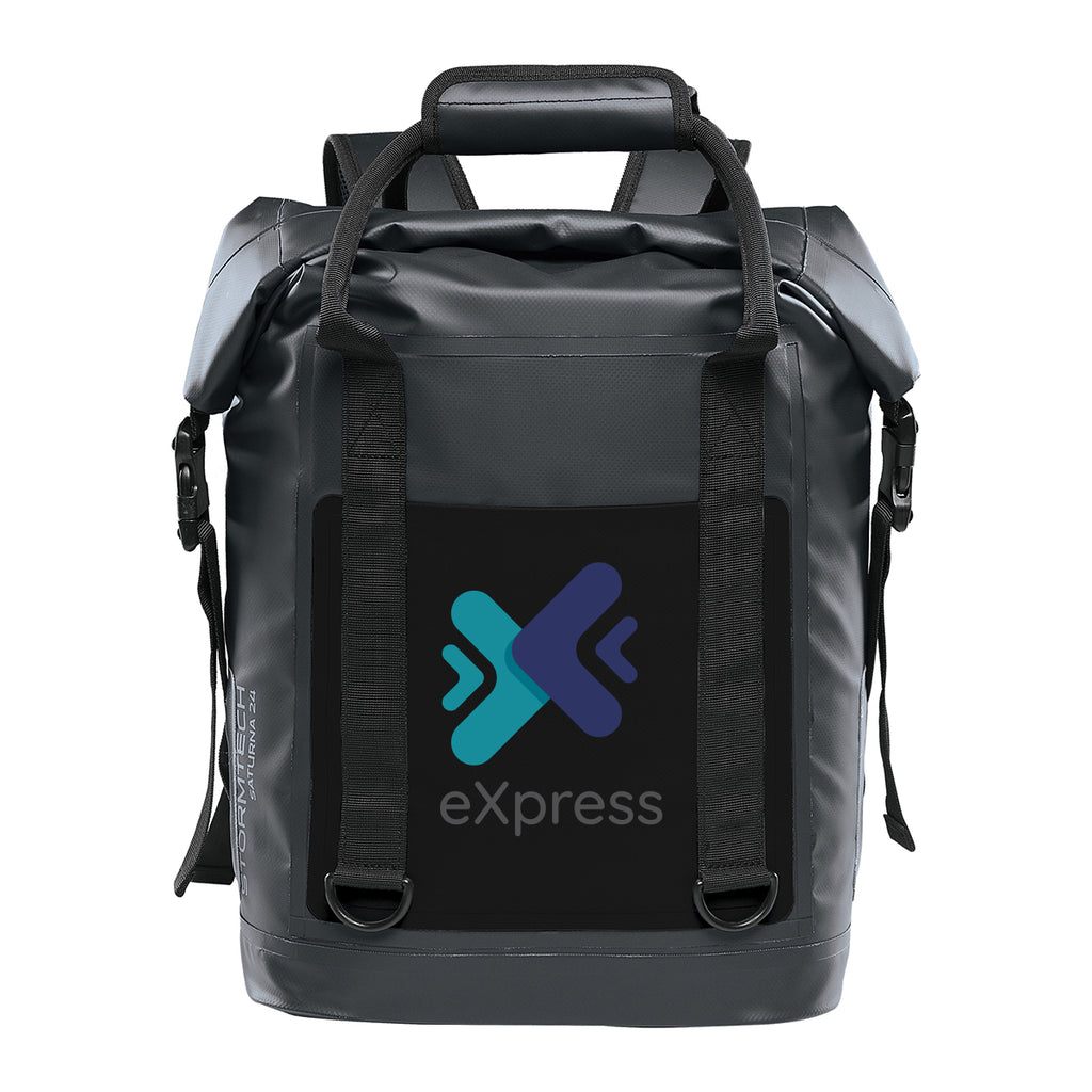 Stormtech Cooler Bag, Saturna - Black/Dolphin - Dolphin_Colorbrite