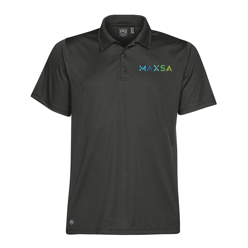 Stormtech Eclipse H2XDry Pique Polo for Men - Carbon - Embroidery