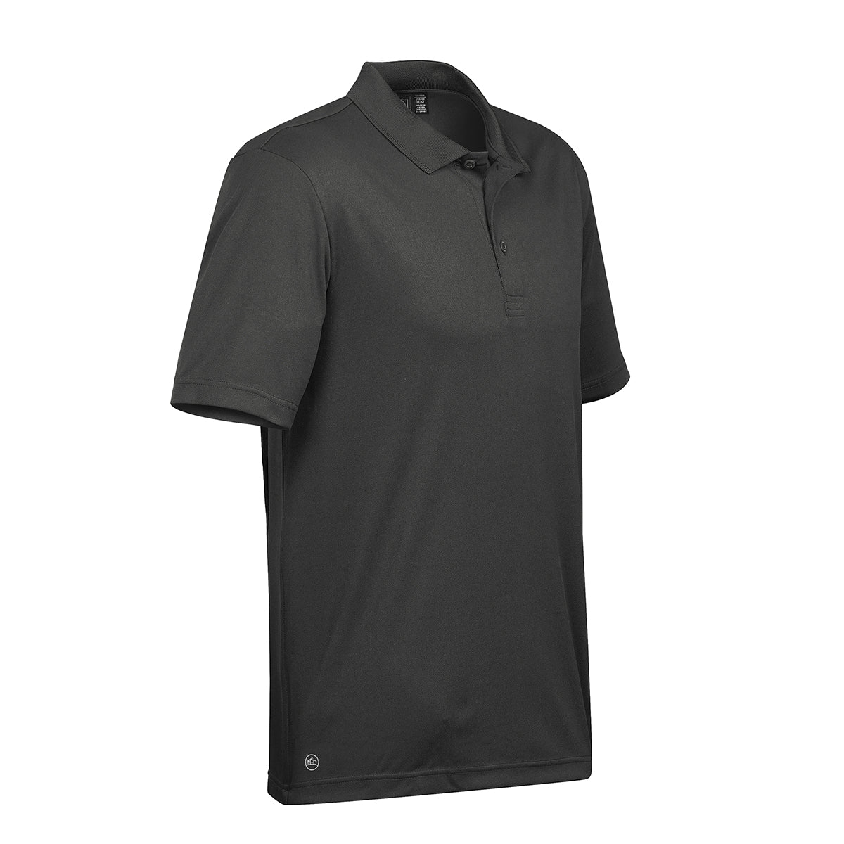 Stormtech Eclipse H2XDry Pique Polo for Men - Carbon - SIDE