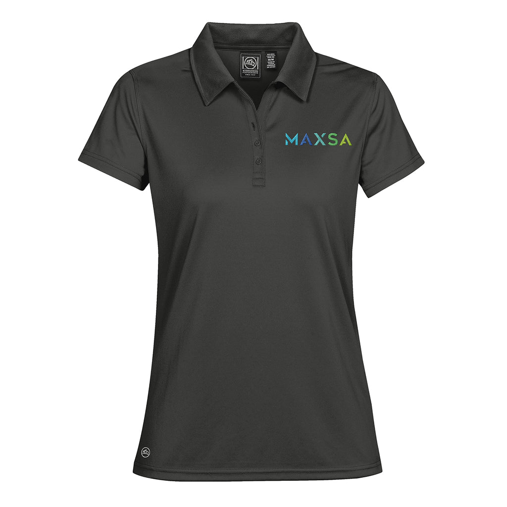 Stormtech Eclipse H2XDry Pique Polo for Women - Carbon - Embroidery