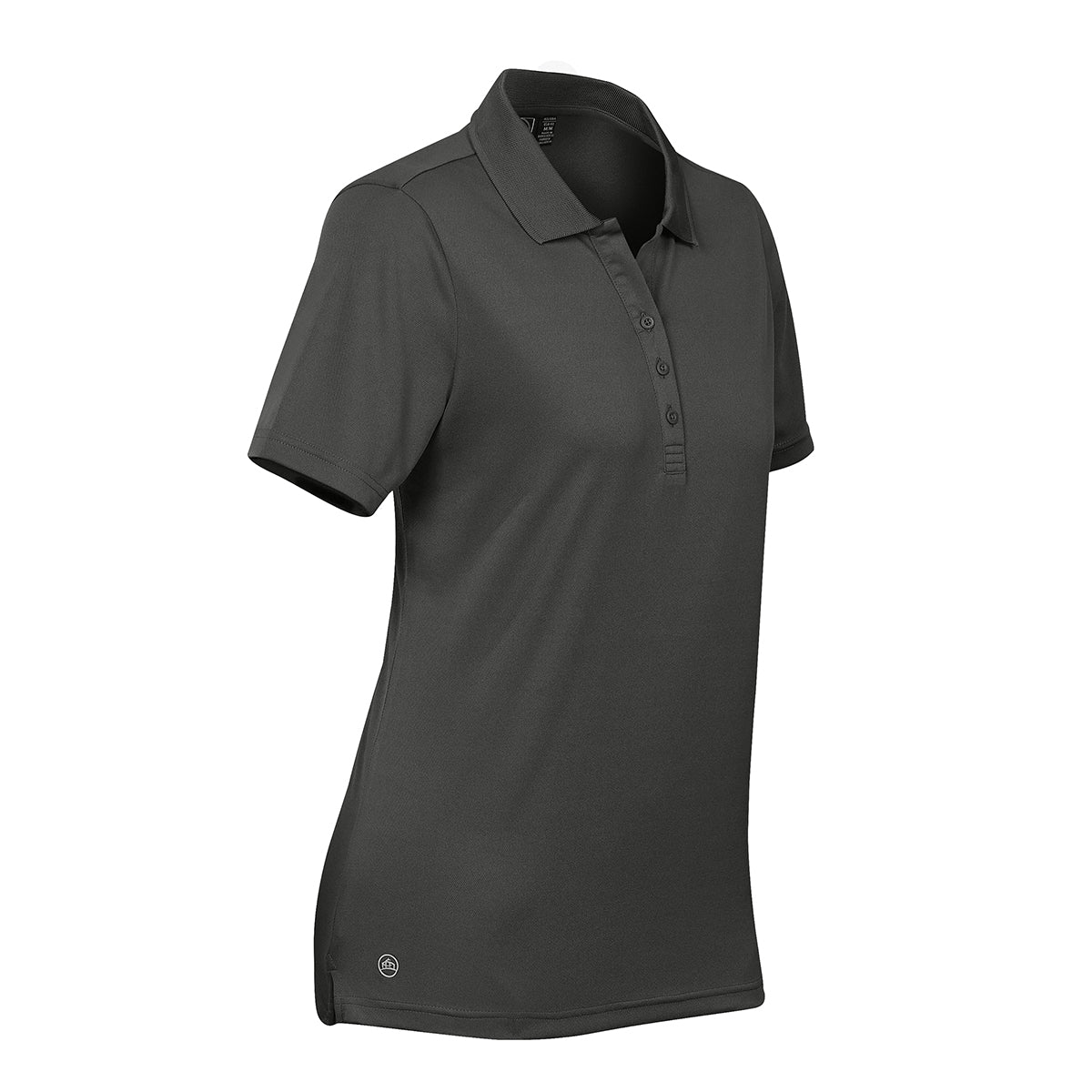 Stormtech Eclipse H2XDry Pique Polo for Women - Carbon - SIDE