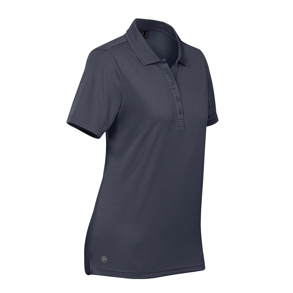 Stormtech Eclipse H2XDry Pique Polo for Women - Navy - SIDE