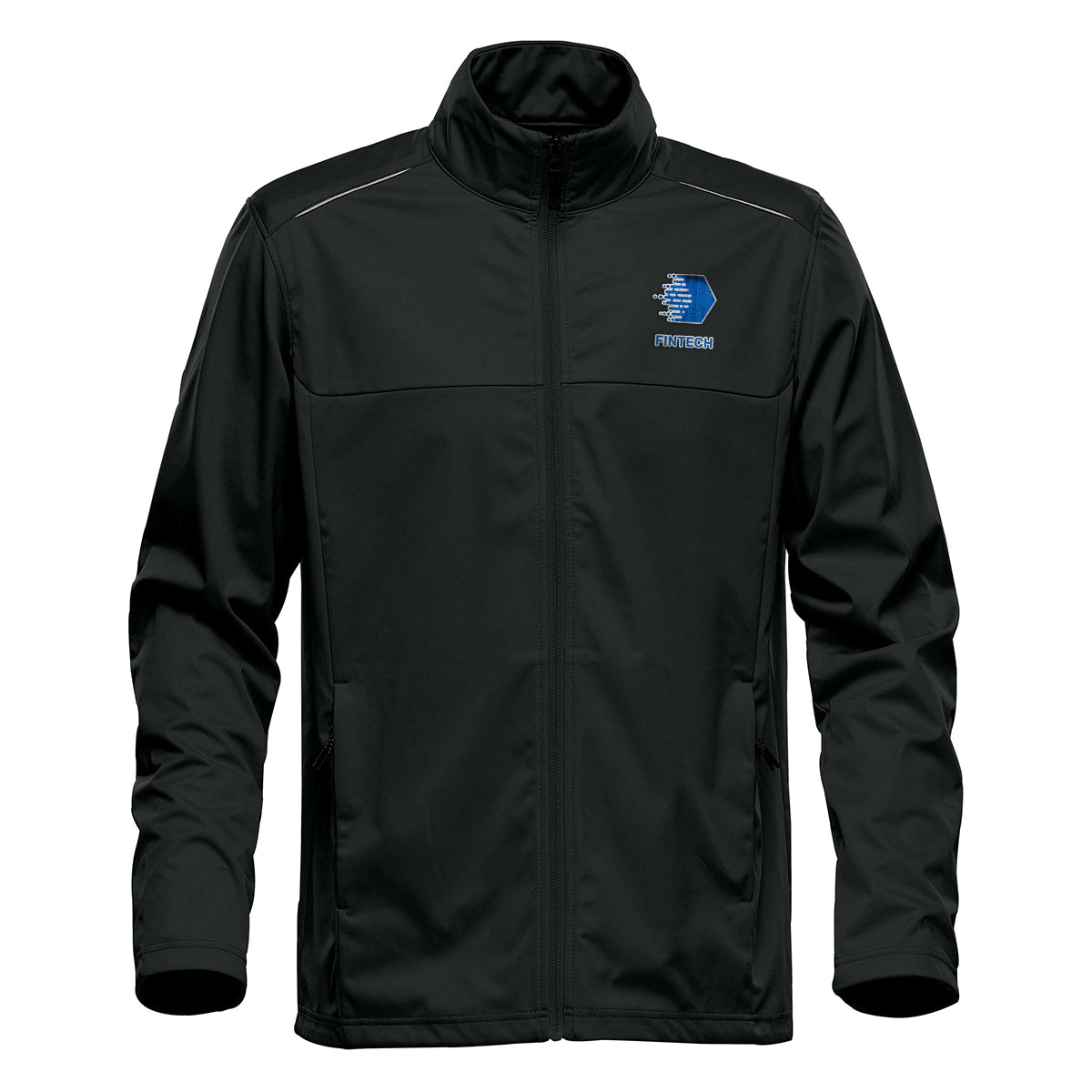Stormtech Greenwich Lightweight Softshell for Men - Black - Embroidery