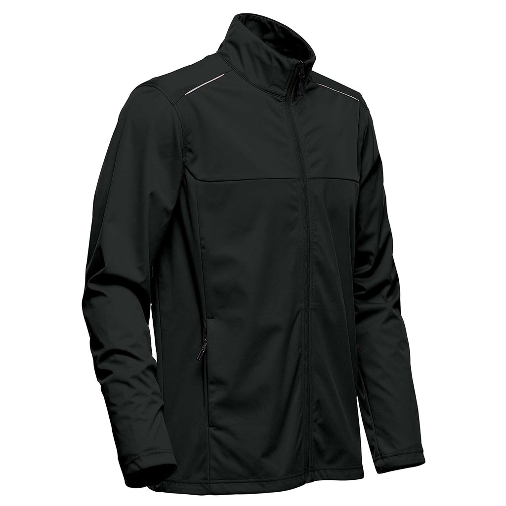 Stormtech Greenwich Lightweight Softshell for Men - Black - SIDE