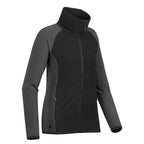Stormtech Impact Microfleece Jacket for Women - Black/Carbon - CARBON_SIDE