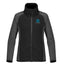 Stormtech Impact Microfleece Jacket for Women - Black/Carbon - Embroidery