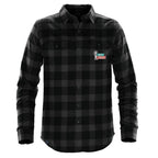 Stormtech Logan Snap Front Shirt for Men - Carbon Plaid - Embroidery