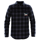 Stormtech Logan Snap Front Shirt for Men - Navy Plaid - Embroidery