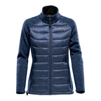Stormtech Narvik Hybrid Jacket for Women - Indigo/Indigo Heather - Embroidery