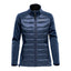Stormtech Narvik Hybrid Jacket for Women - Indigo/Indigo Heather - Embroidery