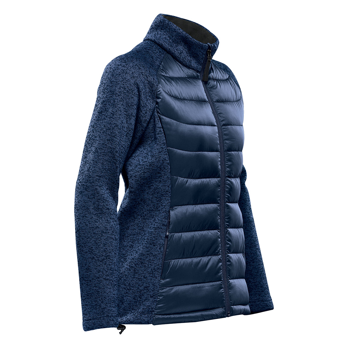 Stormtech Narvik Hybrid Jacket for Women - Indigo/Indigo Heather - IndigoHeather_SIDE