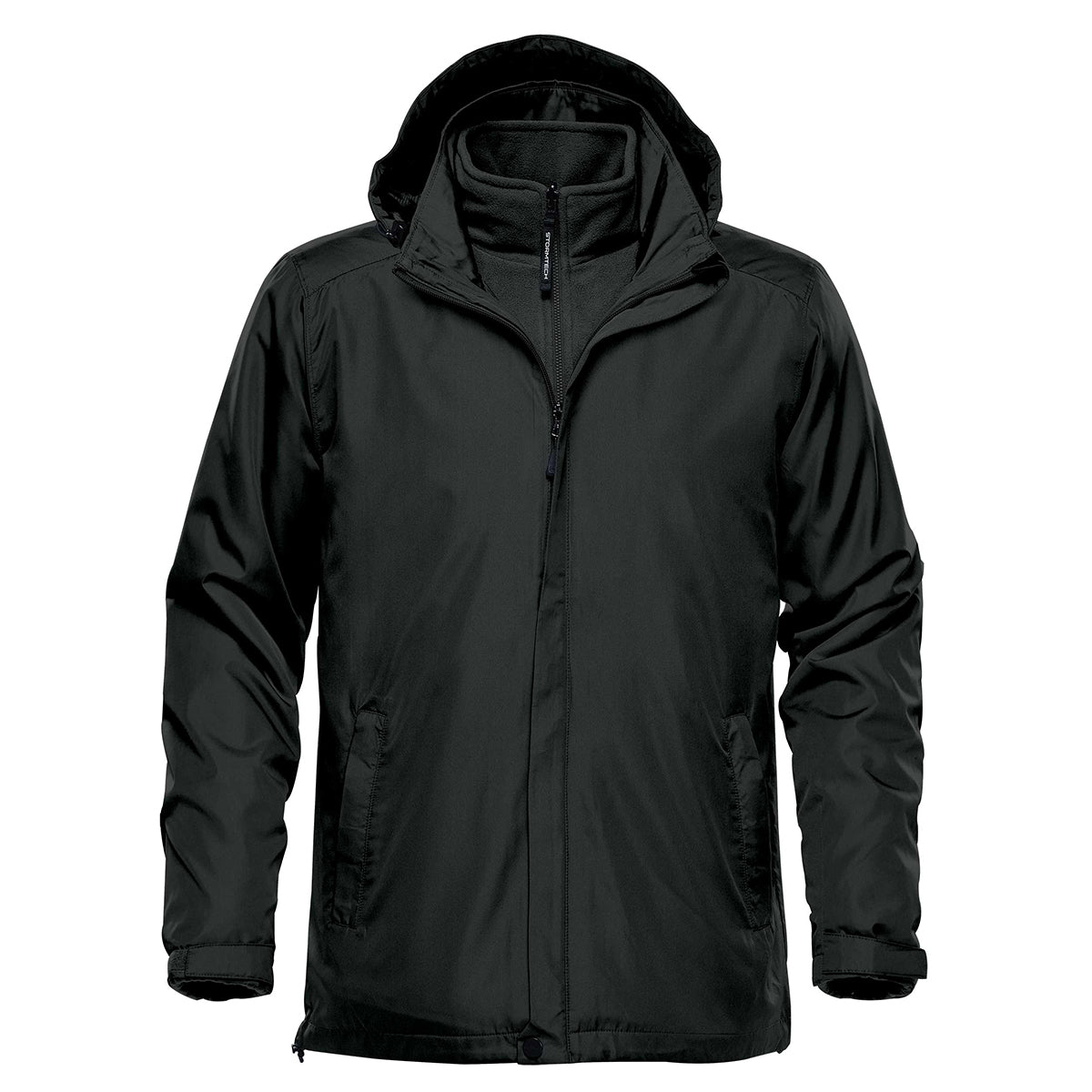 Stormtech Nautilus Jacket for Men, Three-Way - Black - OPEN