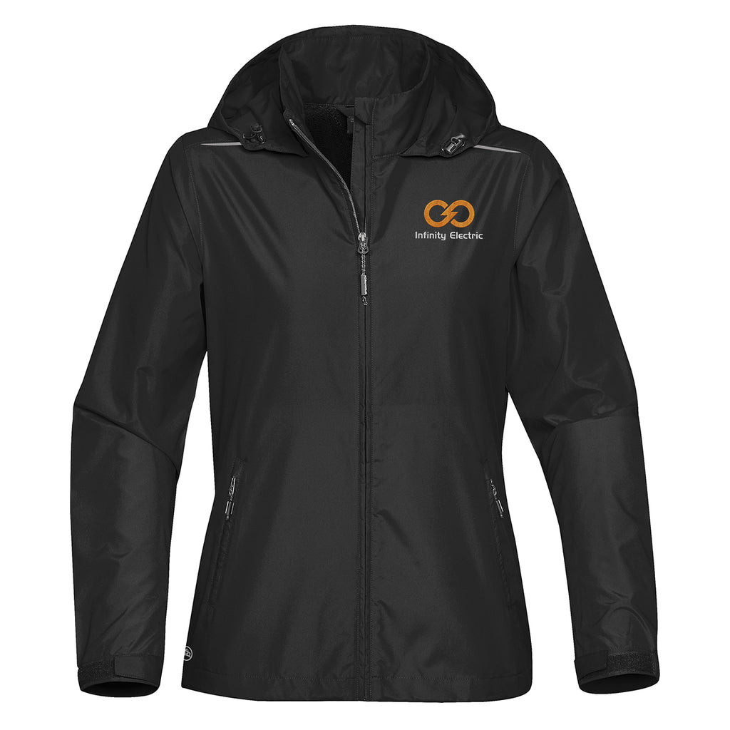 Stormtech Nautilus Performance Shell for Women - Black - Embroidery