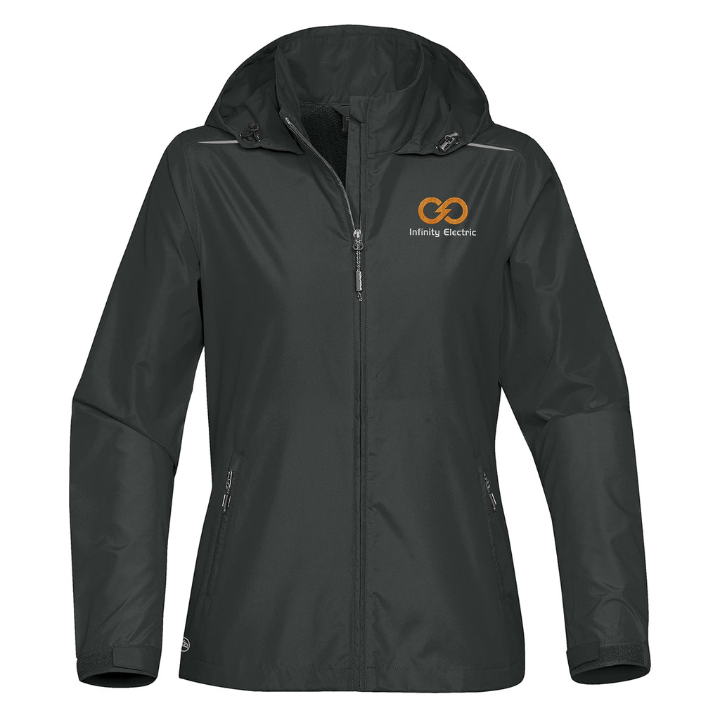 Stormtech Nautilus Performance Shell for Women - Carbon - Embroidery