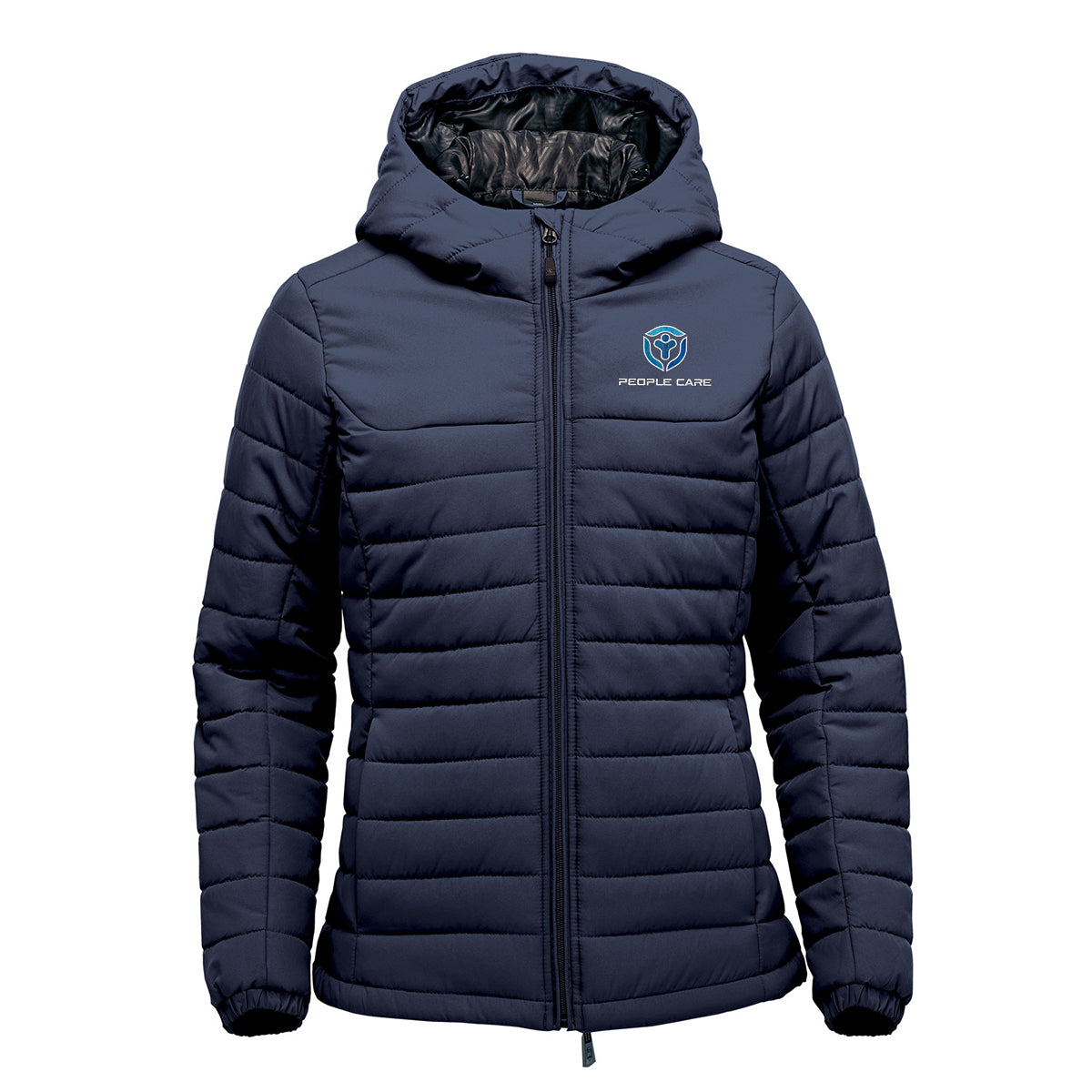 Stormtech Nautilus Quilted Hoody for Women - Navy - Embroidery