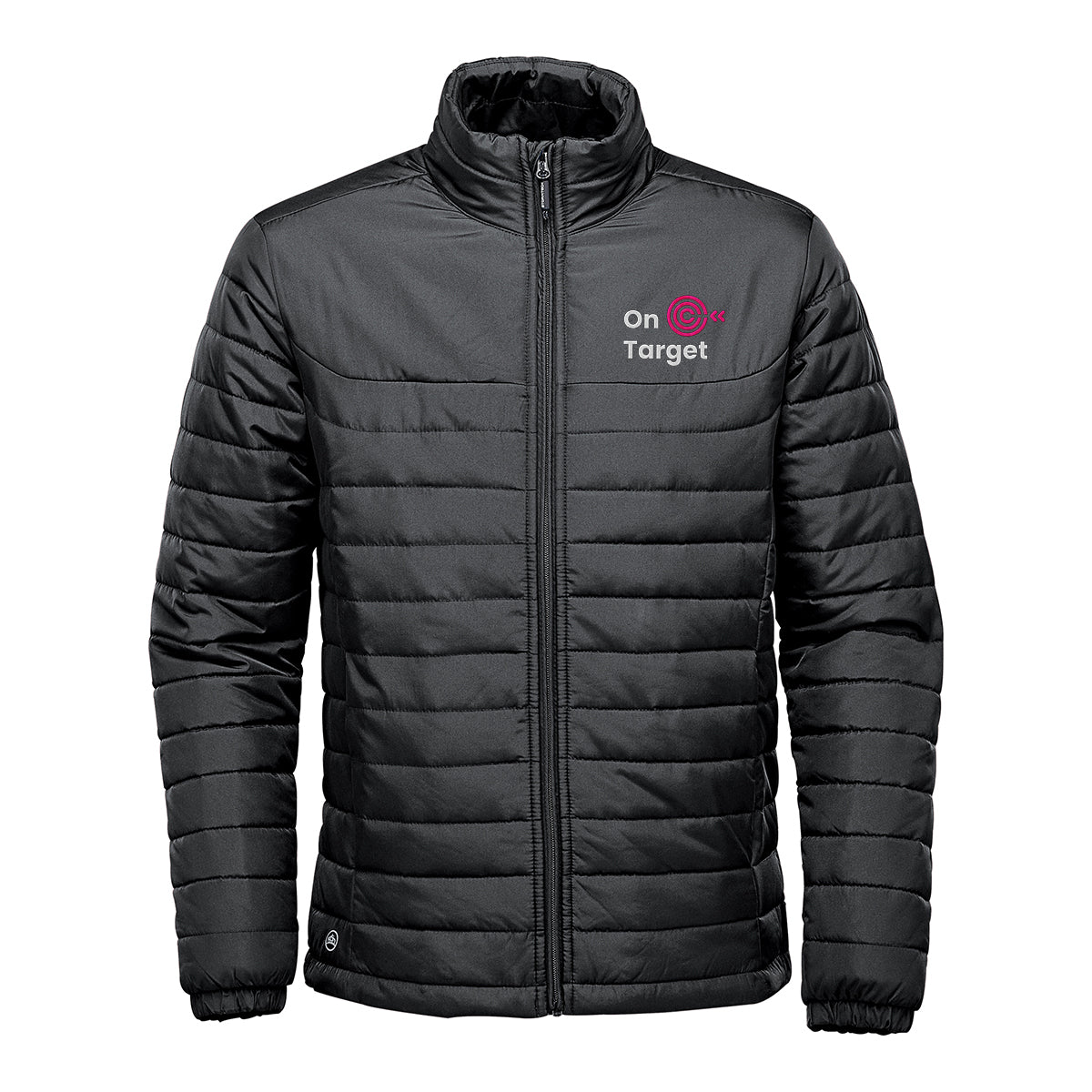 Stormtech Nautilus Quilted Jacket for Men - Black - Embroidery
