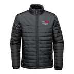 Stormtech Nautilus Quilted Jacket for Men - Black - Embroidery