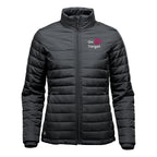 Stormtech Nautilus Quilted Jacket for Women - Black - Embroidery