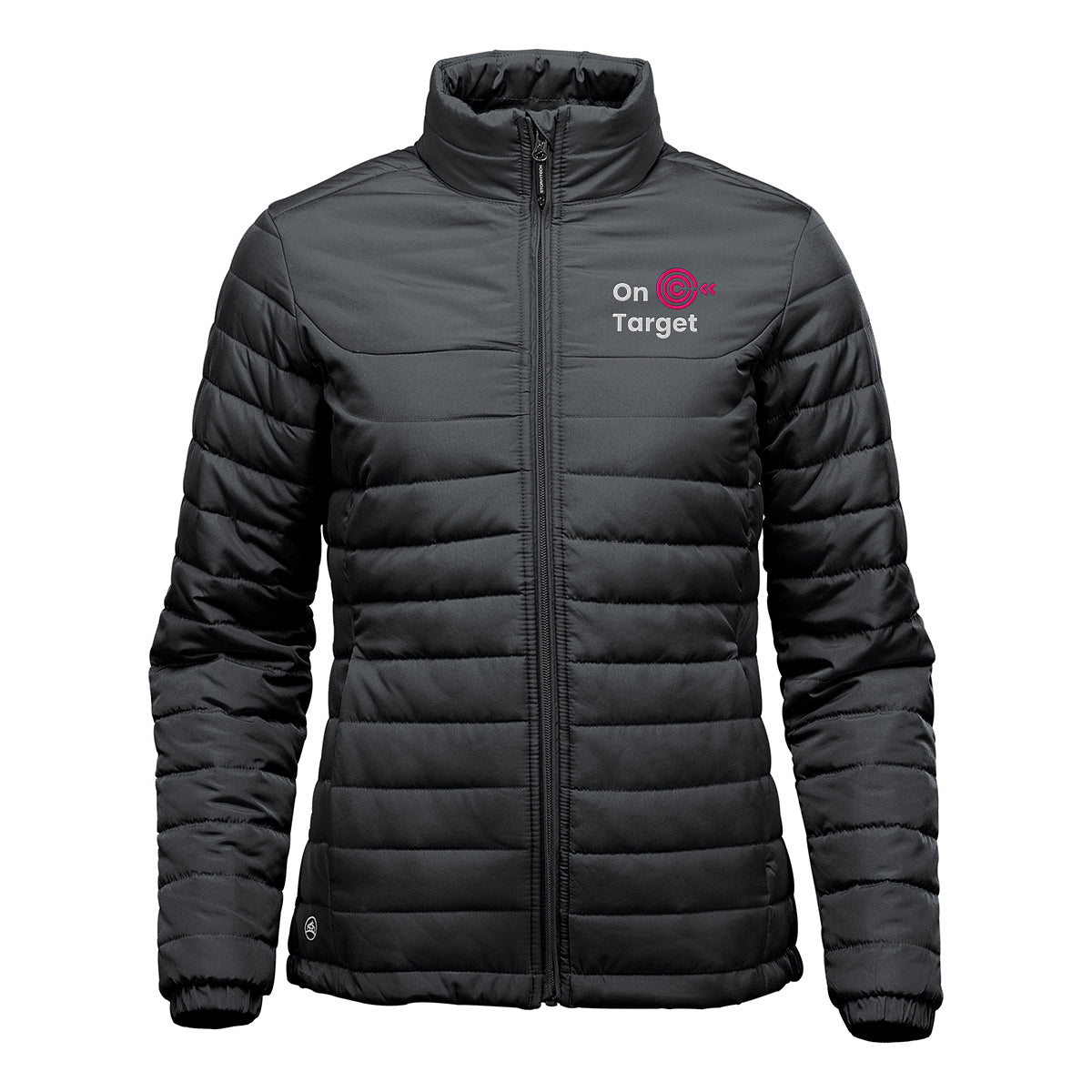 Stormtech Nautilus Quilted Jacket for Women - Black - Embroidery