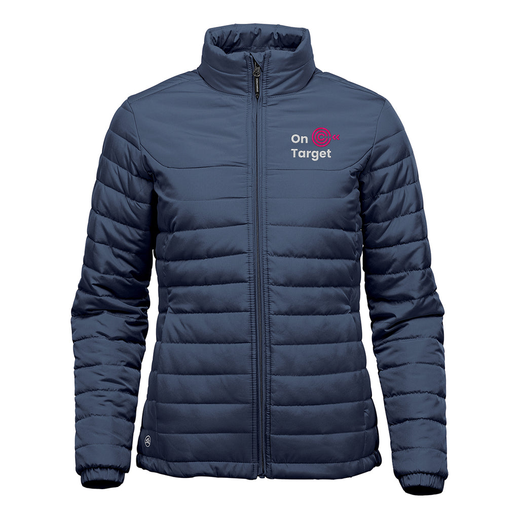 Stormtech Nautilus Quilted Jacket for Women - Navy - Embroidery
