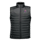 Stormtech Nautilus Quilted Vest for Men - Black - Embroidery