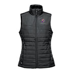 Stormtech Nautilus Quilted Vest for Women - Black - Embroidery