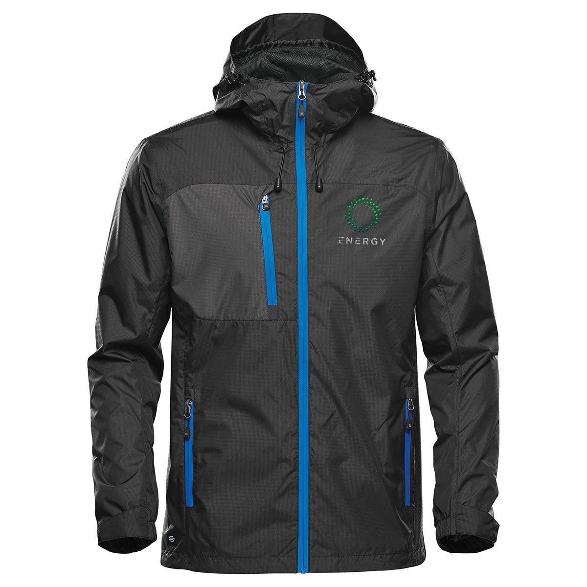 Stormtech Olympia Shell for Men - Black/Black - Embroidery