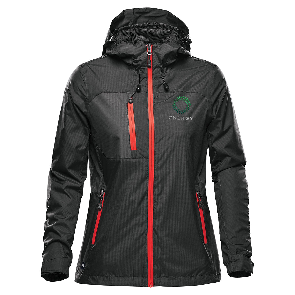 Stormtech Olympia Shell for Women - Black/Black - Embroidery
