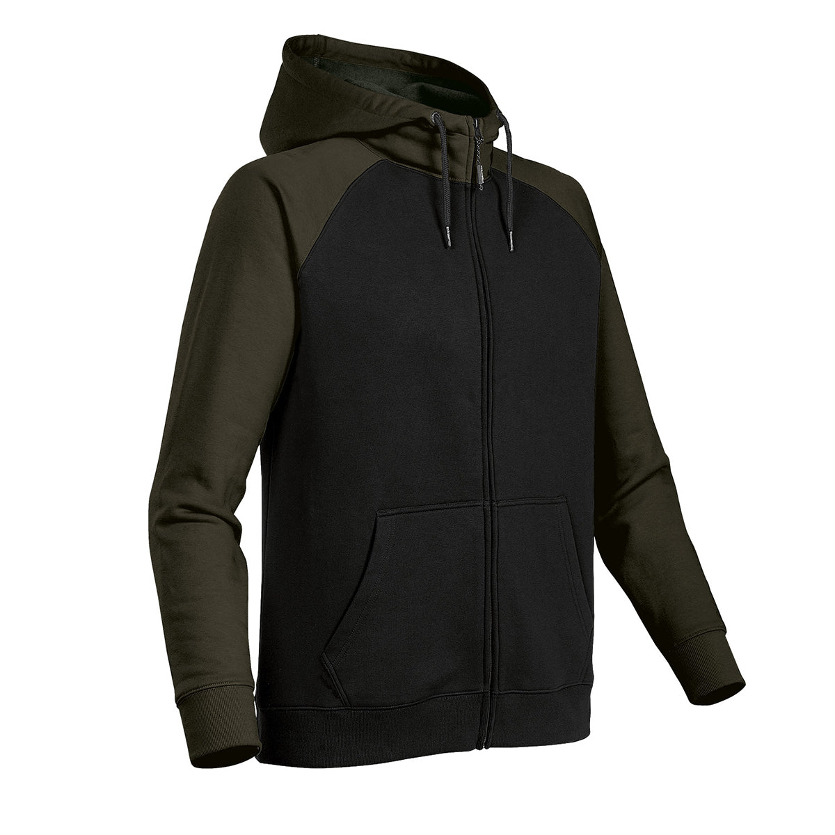 Stormtech Omega Zip Hoody for Men - Black/Carbon - Carbon_SIDE