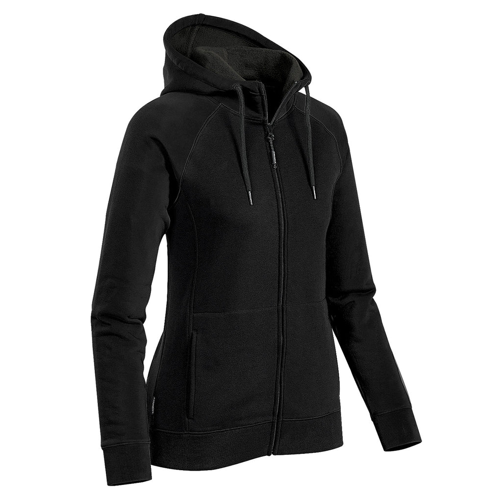 Stormtech Omega Zip Hoody for Women - Black - SIDE